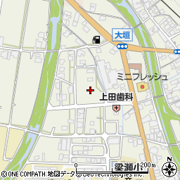 兵庫県朝来市山東町大垣59-3周辺の地図