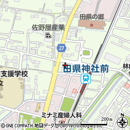 愛知県小牧市久保一色1041周辺の地図