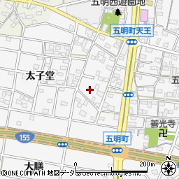 愛知県江南市五明町当光地47周辺の地図