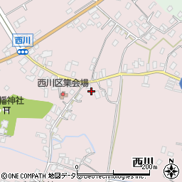 千葉県富津市西川1412周辺の地図
