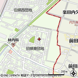 愛知県小牧市久保一色237-55周辺の地図