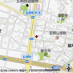 愛知県江南市五明町当光地245周辺の地図