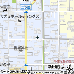 愛知県一宮市小信中島萱場28-3周辺の地図