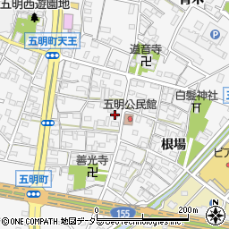 愛知県江南市五明町当光地280周辺の地図