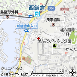 神奈川県鎌倉市津1600周辺の地図