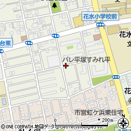 神奈川県平塚市菫平周辺の地図