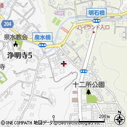 あいらの杜・鎌倉浄明寺周辺の地図
