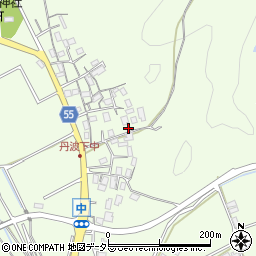京都府福知山市中2033周辺の地図