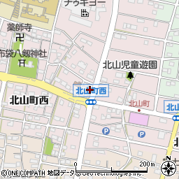 愛知県江南市北山町西270周辺の地図