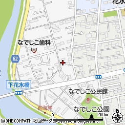 神奈川県平塚市撫子原7-39周辺の地図