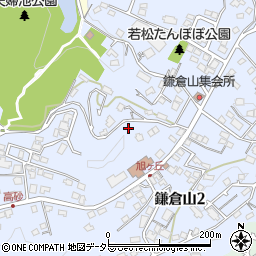 神奈川県鎌倉市鎌倉山周辺の地図