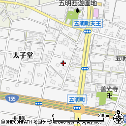 愛知県江南市五明町当光地39周辺の地図