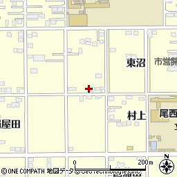 愛知県一宮市開明東沼11-5周辺の地図