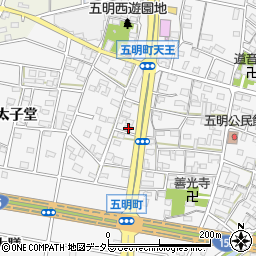 愛知県江南市五明町当光地191周辺の地図