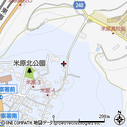 滋賀県米原市米原81周辺の地図