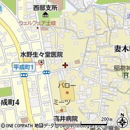 岐阜県土岐市妻木町1681周辺の地図