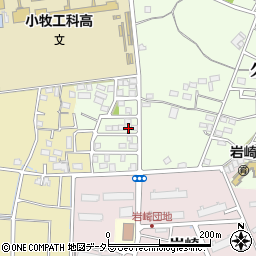 愛知県小牧市久保一色3549-25周辺の地図