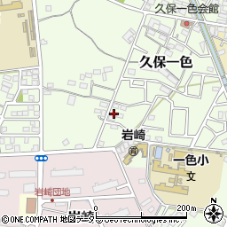 愛知県小牧市久保一色3578周辺の地図