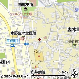 岐阜県土岐市妻木町1682周辺の地図