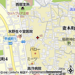 岐阜県土岐市妻木町1683-1周辺の地図