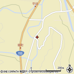 長野県下伊那郡平谷村1294周辺の地図