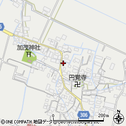 滋賀県高島市安曇川町四津川575周辺の地図