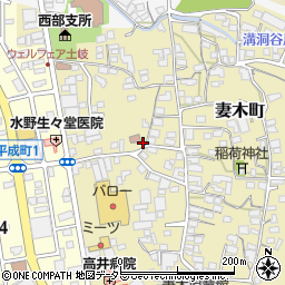 岐阜県土岐市妻木町1687周辺の地図