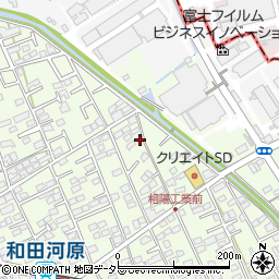 神奈川県南足柄市和田河原周辺の地図