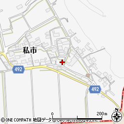 京都府福知山市私市西ケ端58周辺の地図