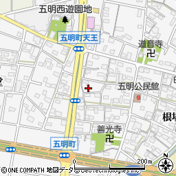 愛知県江南市五明町当光地240周辺の地図