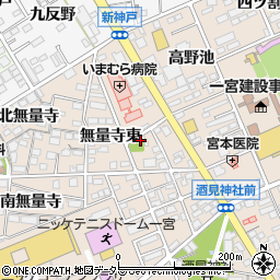 愛知県一宮市今伊勢町本神戸無量寺東35周辺の地図