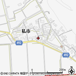 京都府福知山市私市西ケ端53周辺の地図