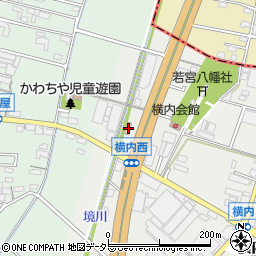 愛知県小牧市横内27周辺の地図