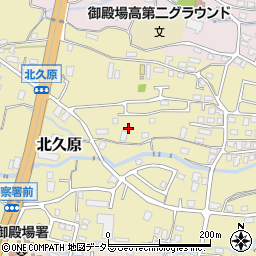 静岡県御殿場市北久原67周辺の地図