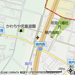 セブンイレブン小牧横内店周辺の地図