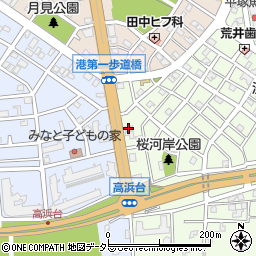 フリースタジオ湘南周辺の地図
