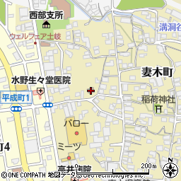 岐阜県土岐市妻木町1684周辺の地図
