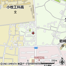 愛知県小牧市久保一色3549-24周辺の地図