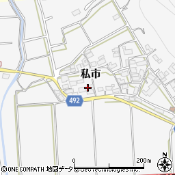 京都府福知山市私市西ケ端13周辺の地図