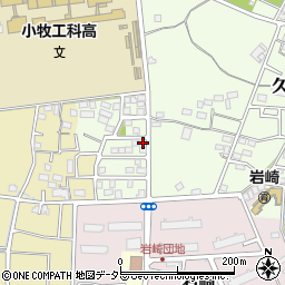 愛知県小牧市久保一色3549-23周辺の地図