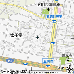 愛知県江南市五明町当光地35周辺の地図