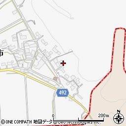京都府福知山市私市東稲葉周辺の地図