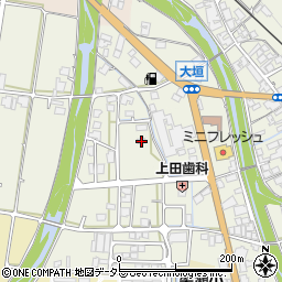 兵庫県朝来市山東町大垣59-1周辺の地図