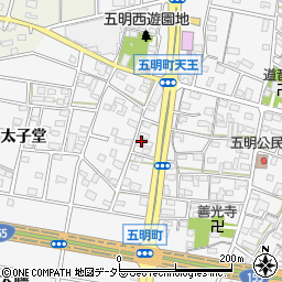 愛知県江南市五明町当光地193周辺の地図