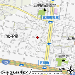 愛知県江南市五明町当光地37周辺の地図