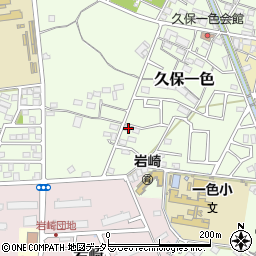 愛知県小牧市久保一色3576周辺の地図