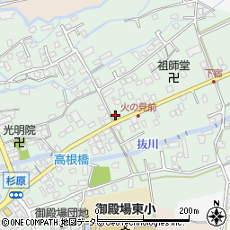 静岡県御殿場市御殿場132周辺の地図