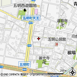 愛知県江南市五明町当光地236周辺の地図