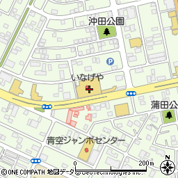 千葉銀行いなげや君津店 ＡＴＭ周辺の地図
