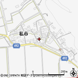 京都府福知山市私市西ケ端55周辺の地図